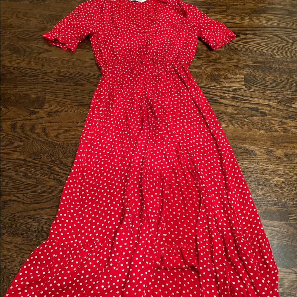 Red Polka Dot Dress